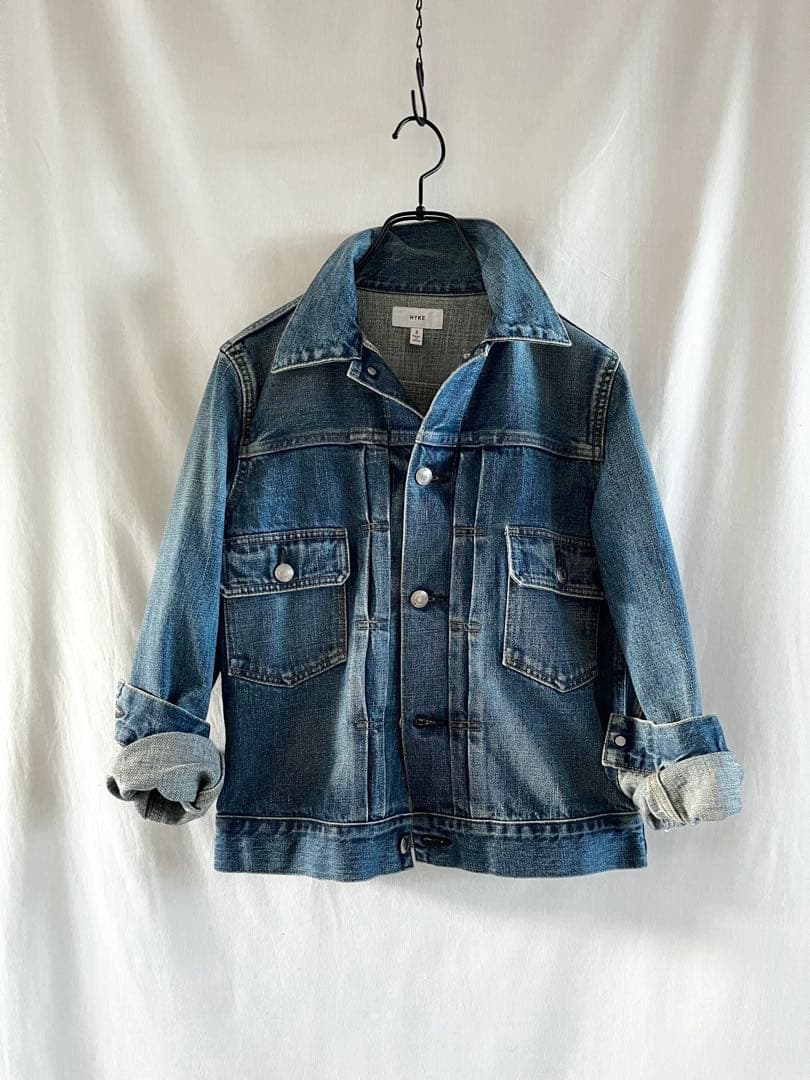 HYKEハイク TYPE2デニムジャケット TIGHT FIT サイズ3
