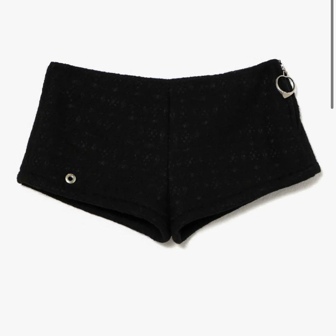 パンツ theredthread S ring biker shorts lace