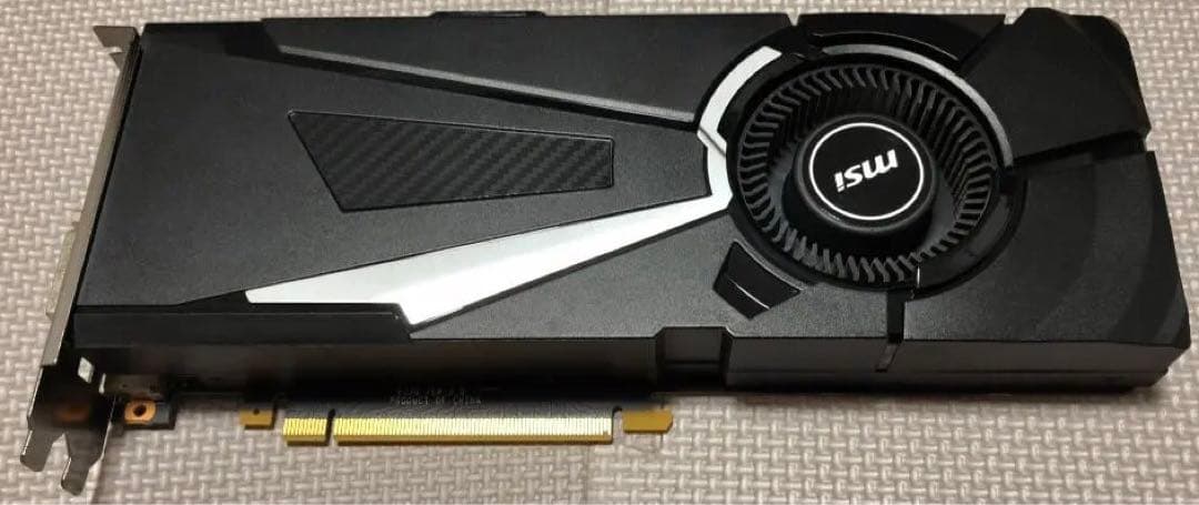 MSI GTX 1070 AERO 8G OC + 2way SLI ブリッジ