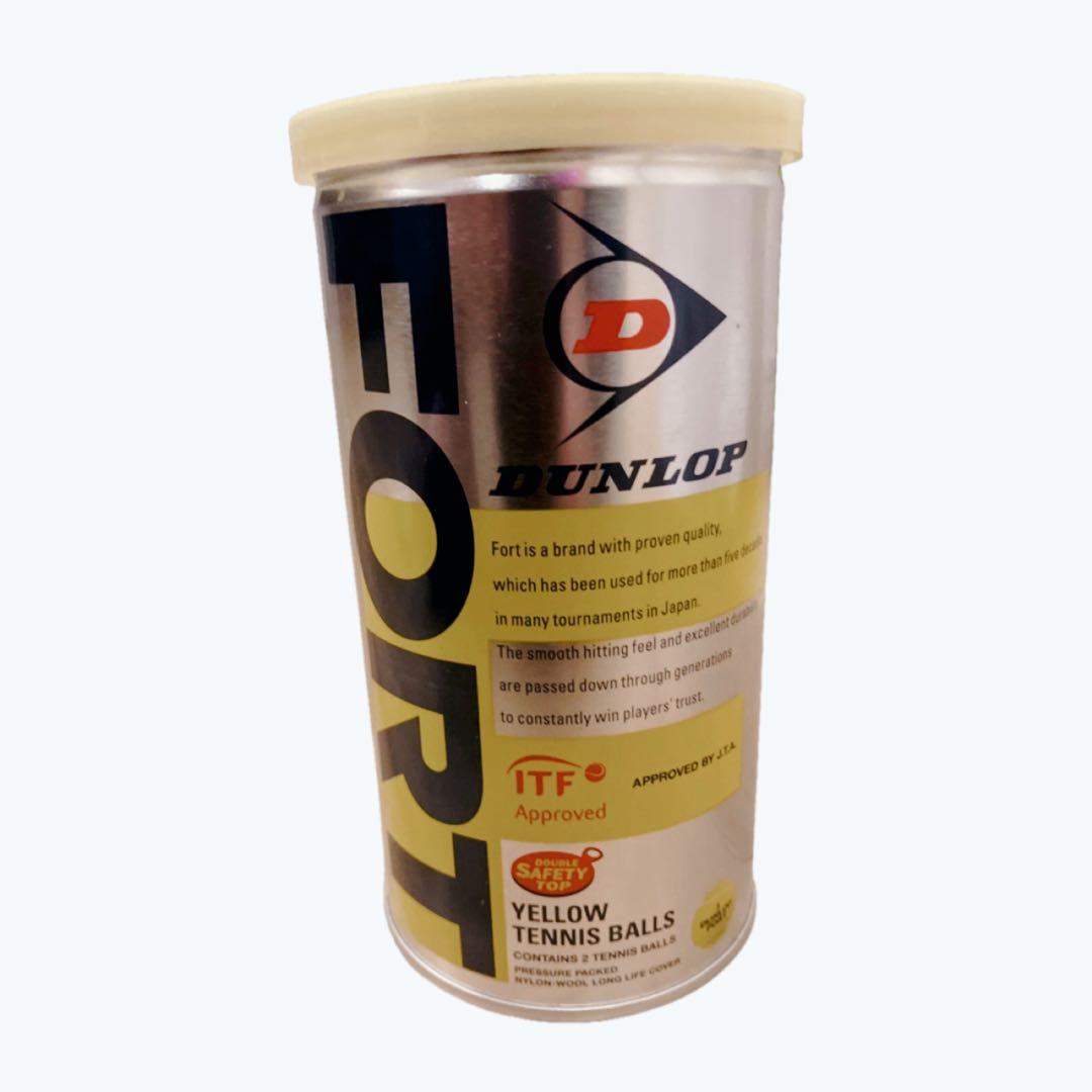 【新品】ダンロップフォート　テニスボール　硬式　未開封　25缶(50球)