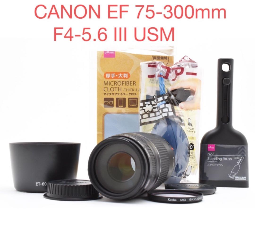デジタルカメラ CANON EF 75-300mm F4-5.6 III USM