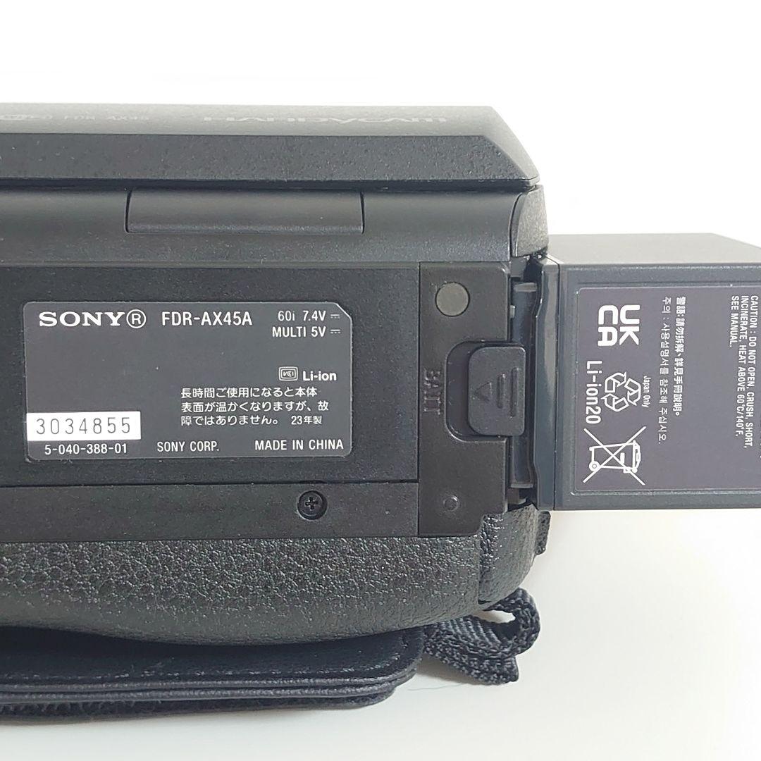 SONY FDR-AX45 4K ビデオカメラ【美品】