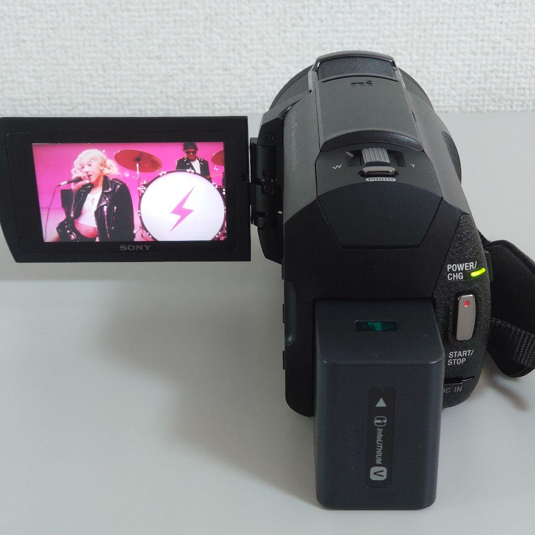 SONY FDR-AX45 4K ビデオカメラ【美品】
