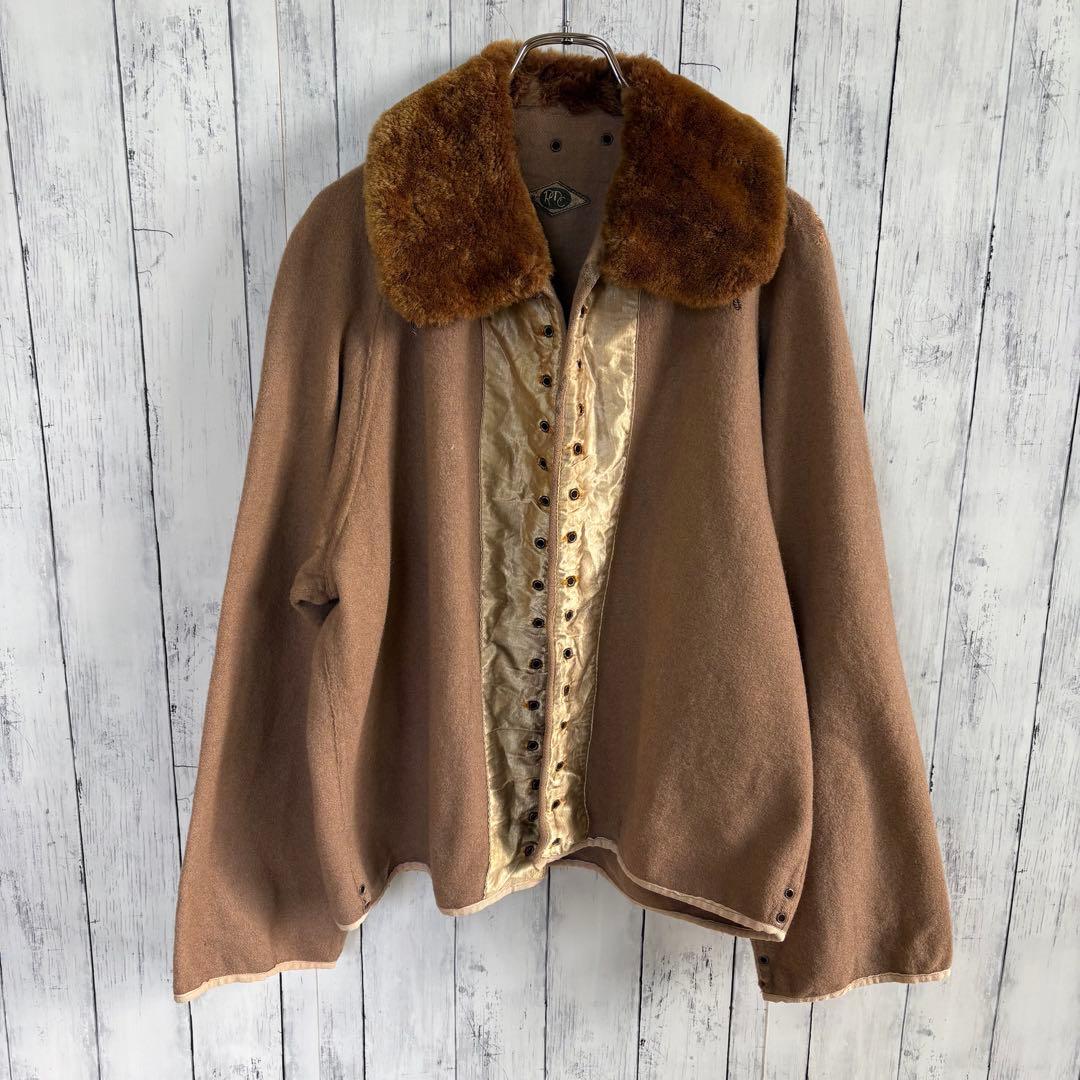 40s ユーロ フライトジャケット ヴィンテージ ミリタリージャケット RTC