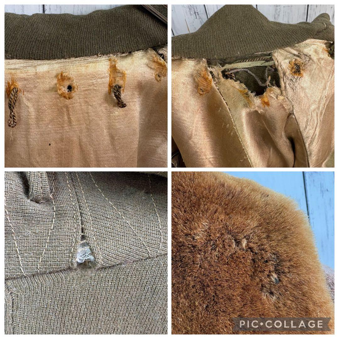 40s ユーロ フライトジャケット ヴィンテージ ミリタリージャケット RTC