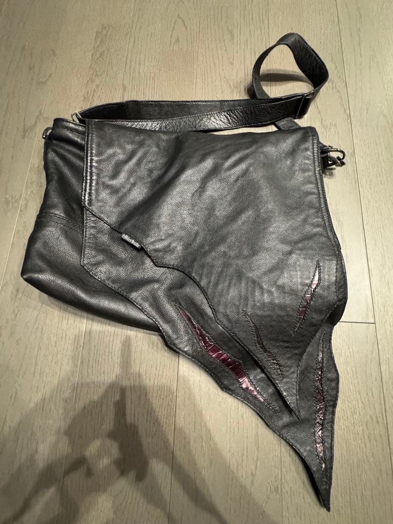 9miles snake ヴァンパイア 本革レザー ショルダーバッグ