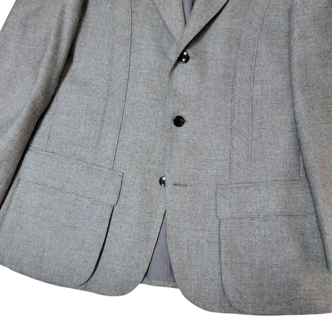 【上質を纏う】ほぼ未使用 ランバンコレクション カシミヤ シルク混 ジャケット