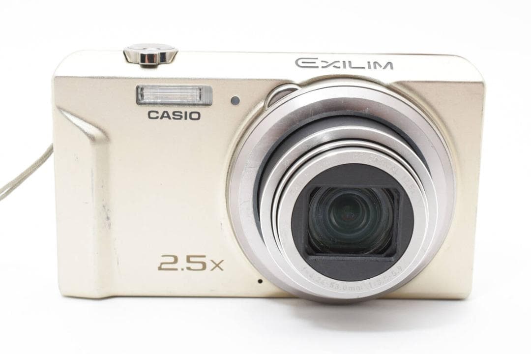 美品 カシオ　CASIO EXILIM EX-ZS150 ゴールド ＃A271
