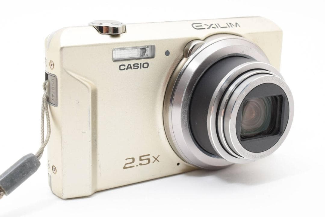 美品 カシオ　CASIO EXILIM EX-ZS150 ゴールド ＃A271