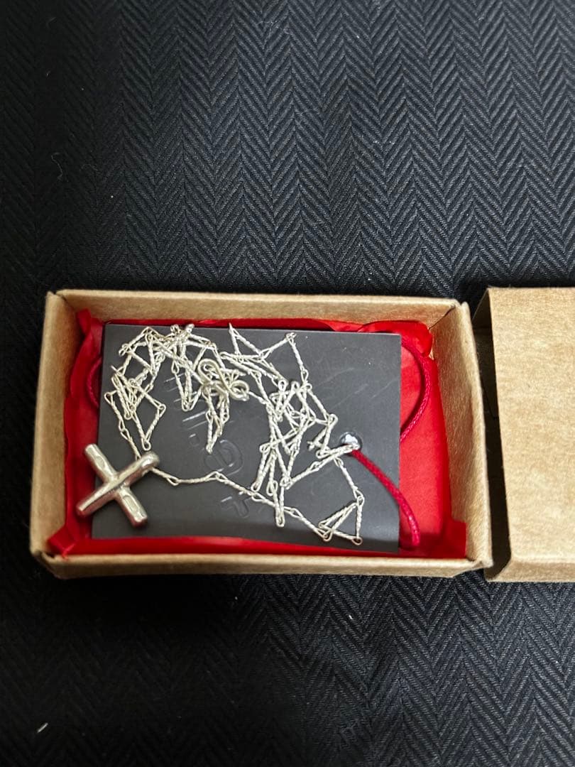 ☆25SS ma+ シルバークロス　エムエークロス☆