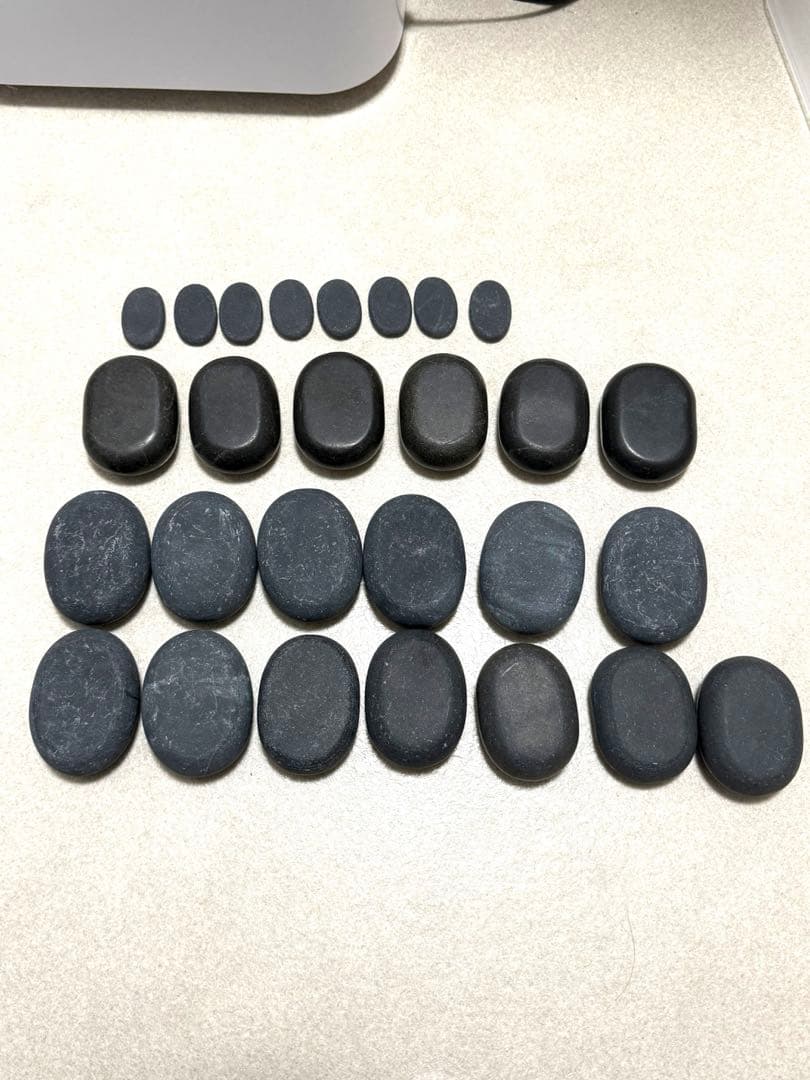 【温活・リラクに】ホットストーンウォーマー、ホットストーン 付 美品