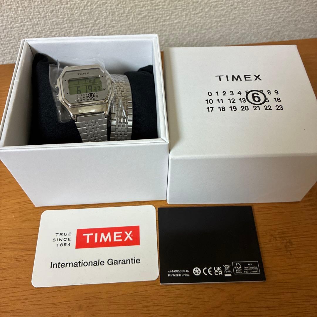 timex mm6 gift set シルバー