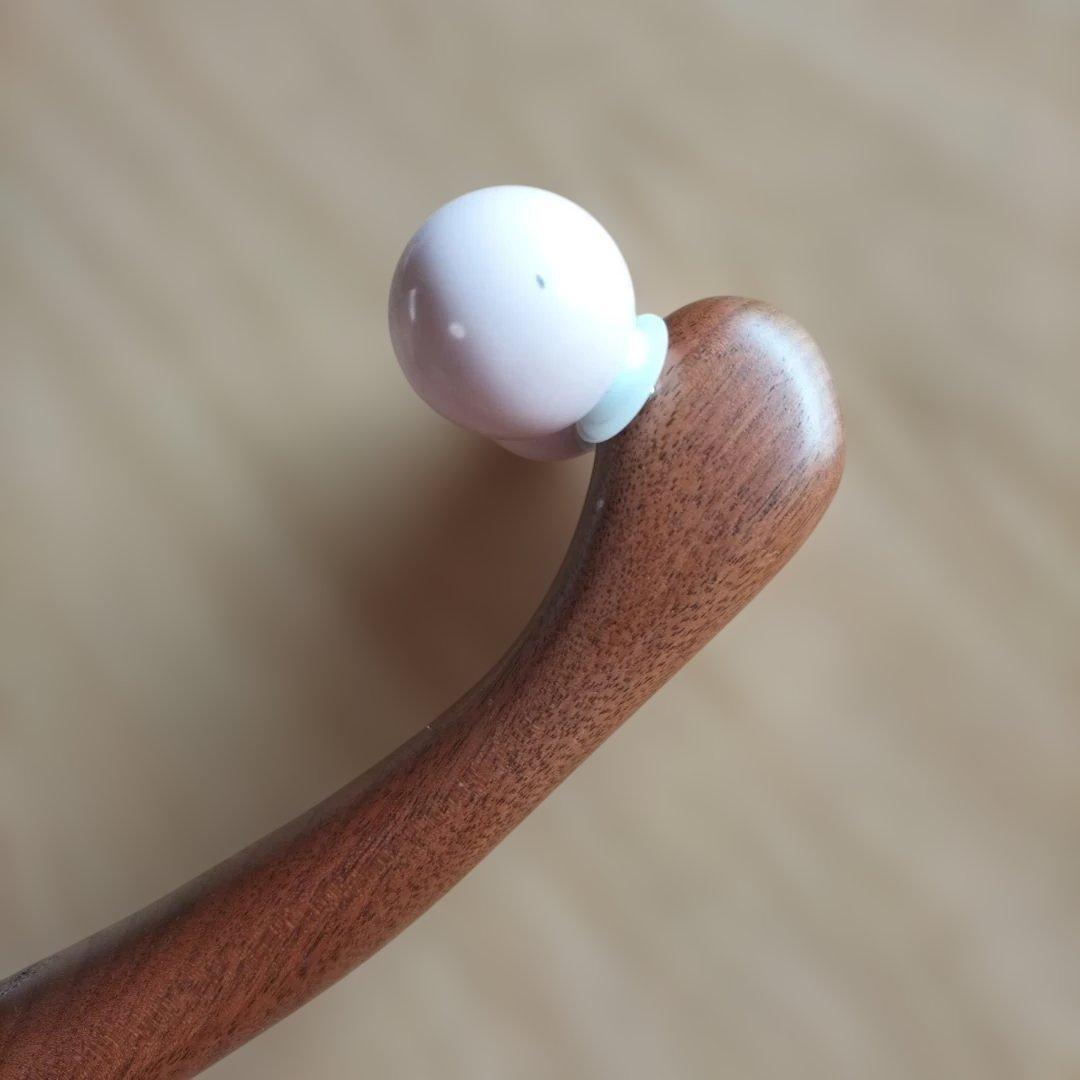 Sofill-e / LOUVREDO 美顔ローラー 木製ハンドル