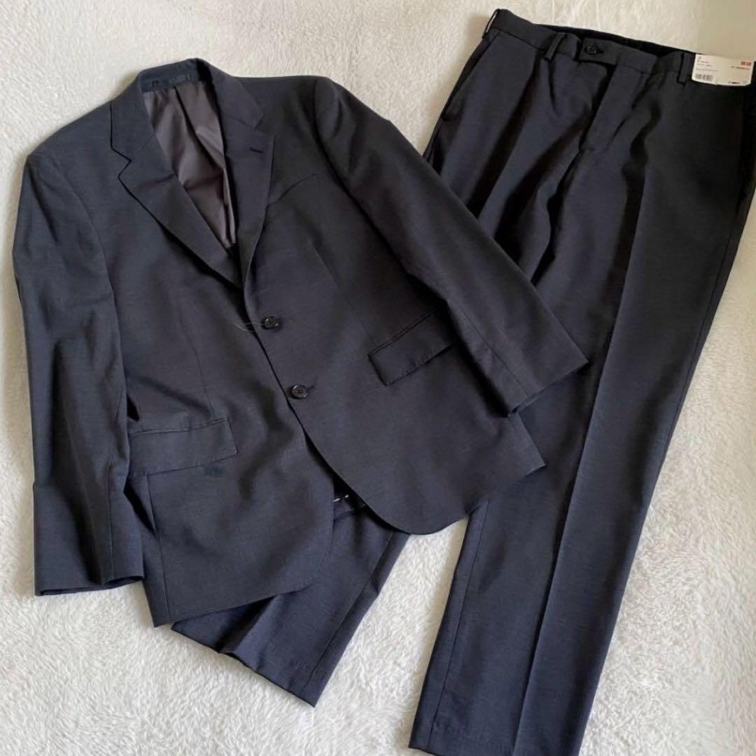 UNIQLO ストレッチウールジャケット　パンツ　スーツ