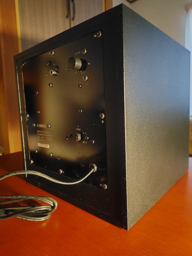 YAMAHA サブウーファー NS-SW050 ブラック