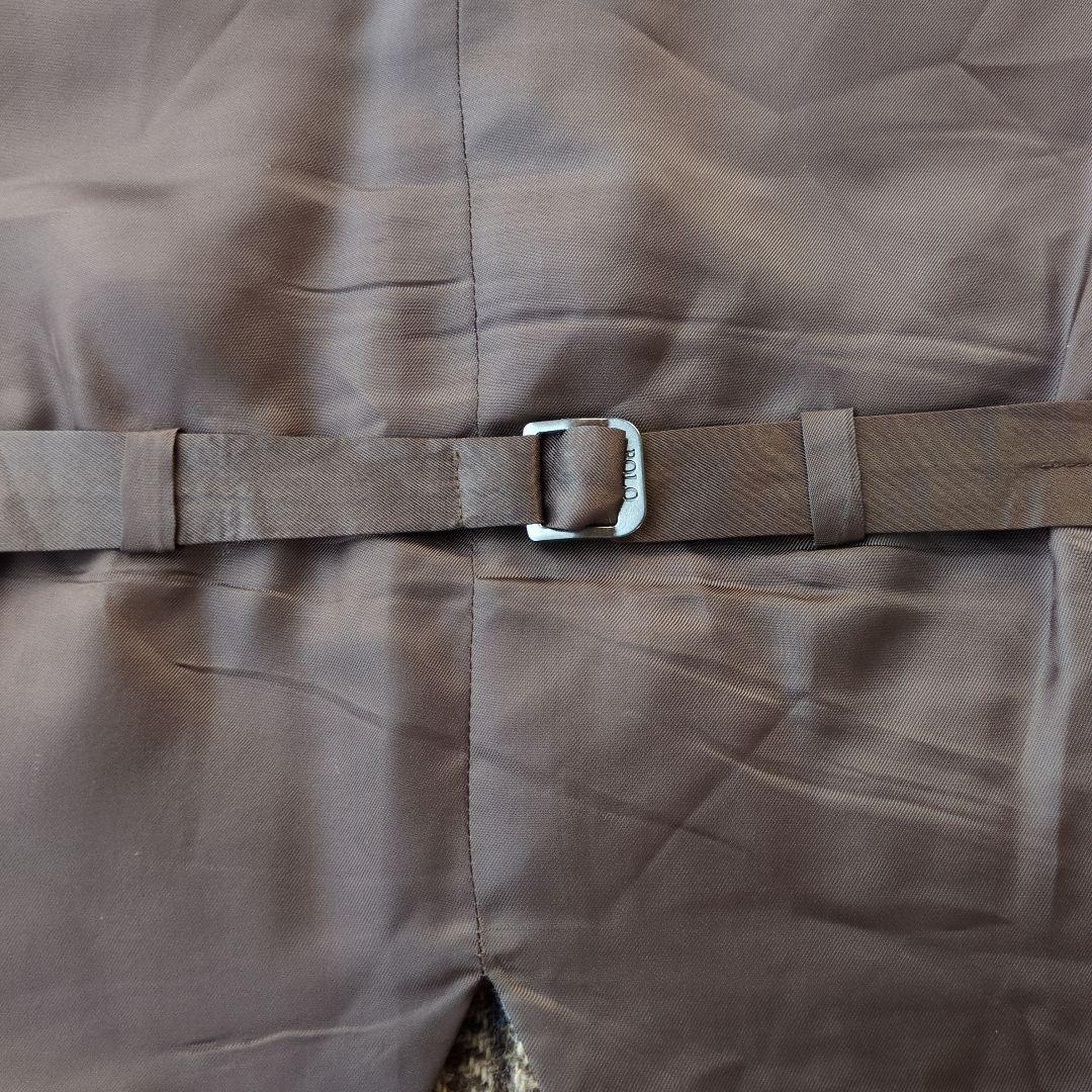 RalphLauren ラルフローレン ベスト　ジレ ツイード チェック柄