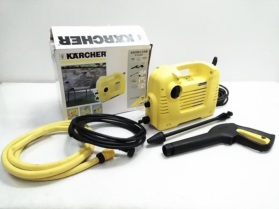 ケルヒャー 家庭用高圧洗浄機 k2.021 1.601-536 元箱付き★