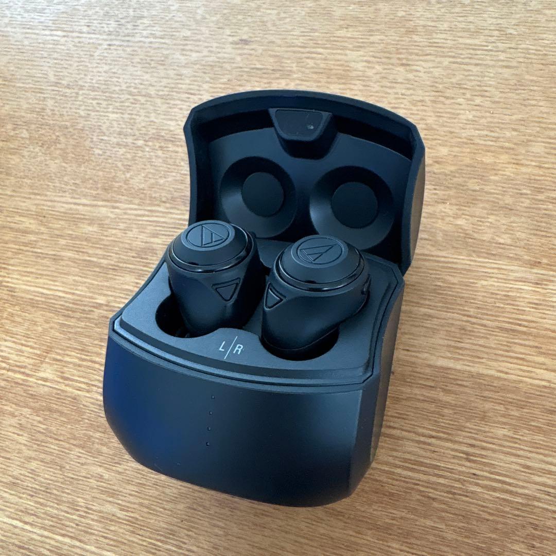 Audio-Technica ワイヤレスイヤホン ブラックATH-CKS50TW