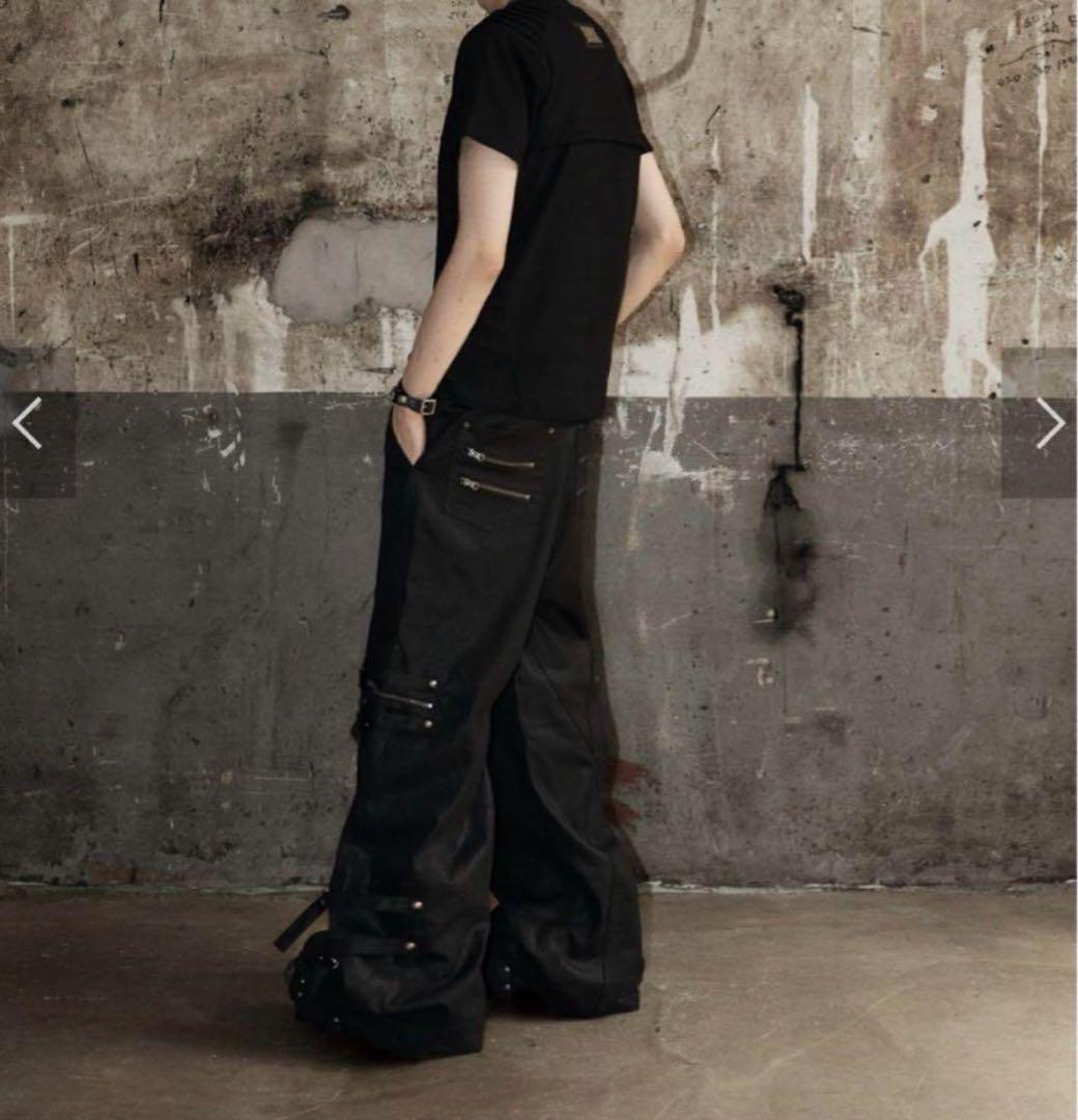 Rosen Kreuz⭐︎3 SIDE BELT BIG WIDE PANTS