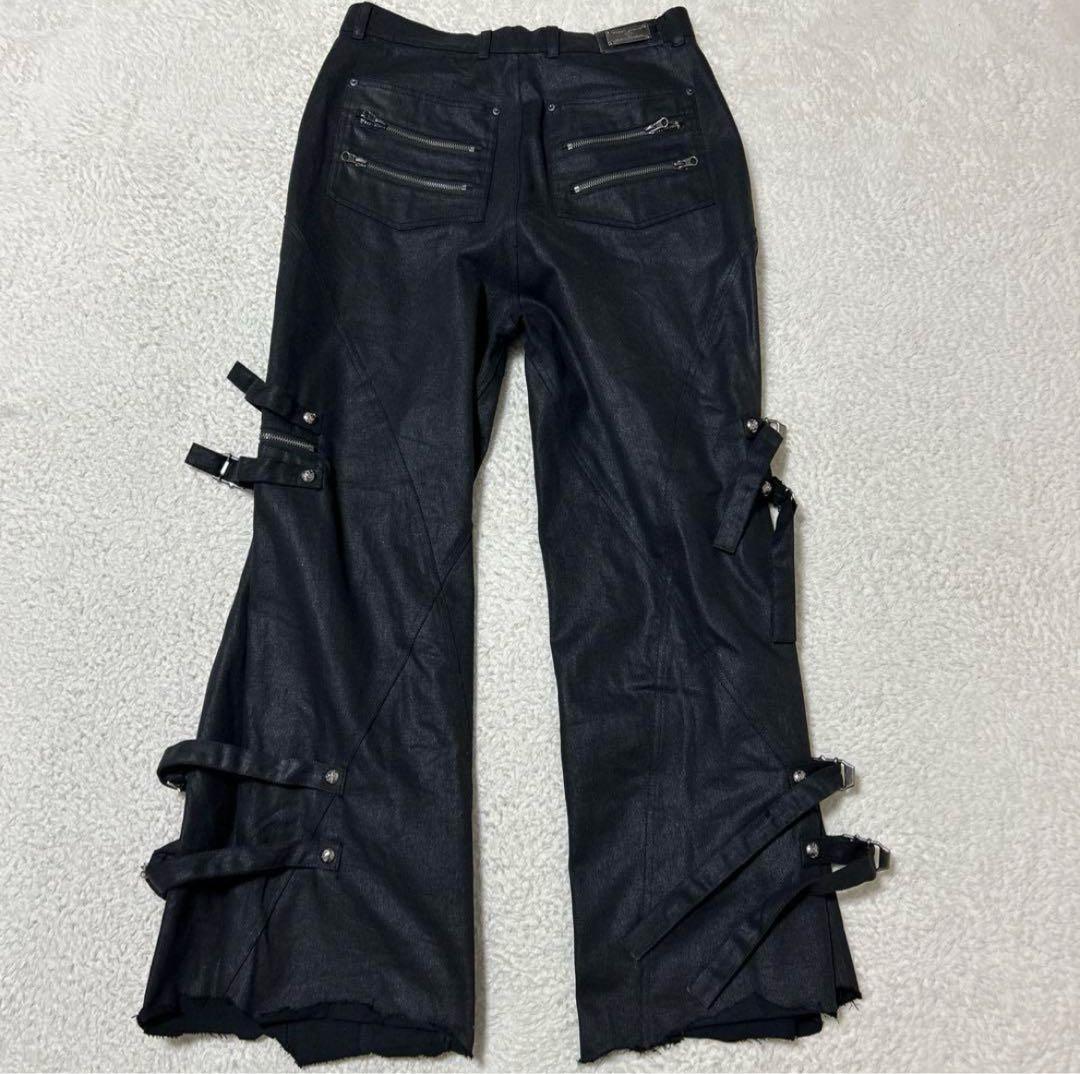 Rosen Kreuz⭐︎3 SIDE BELT BIG WIDE PANTS