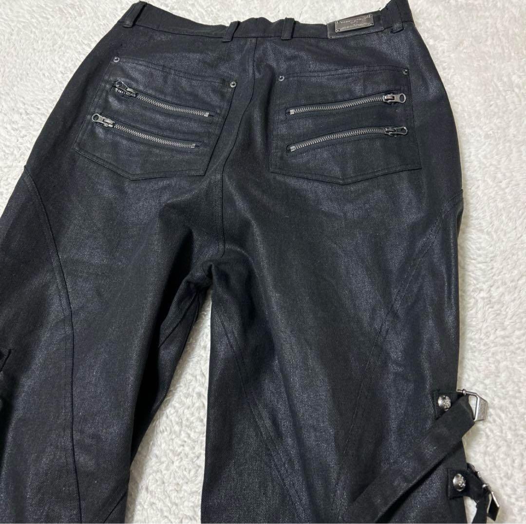 Rosen Kreuz⭐︎3 SIDE BELT BIG WIDE PANTS