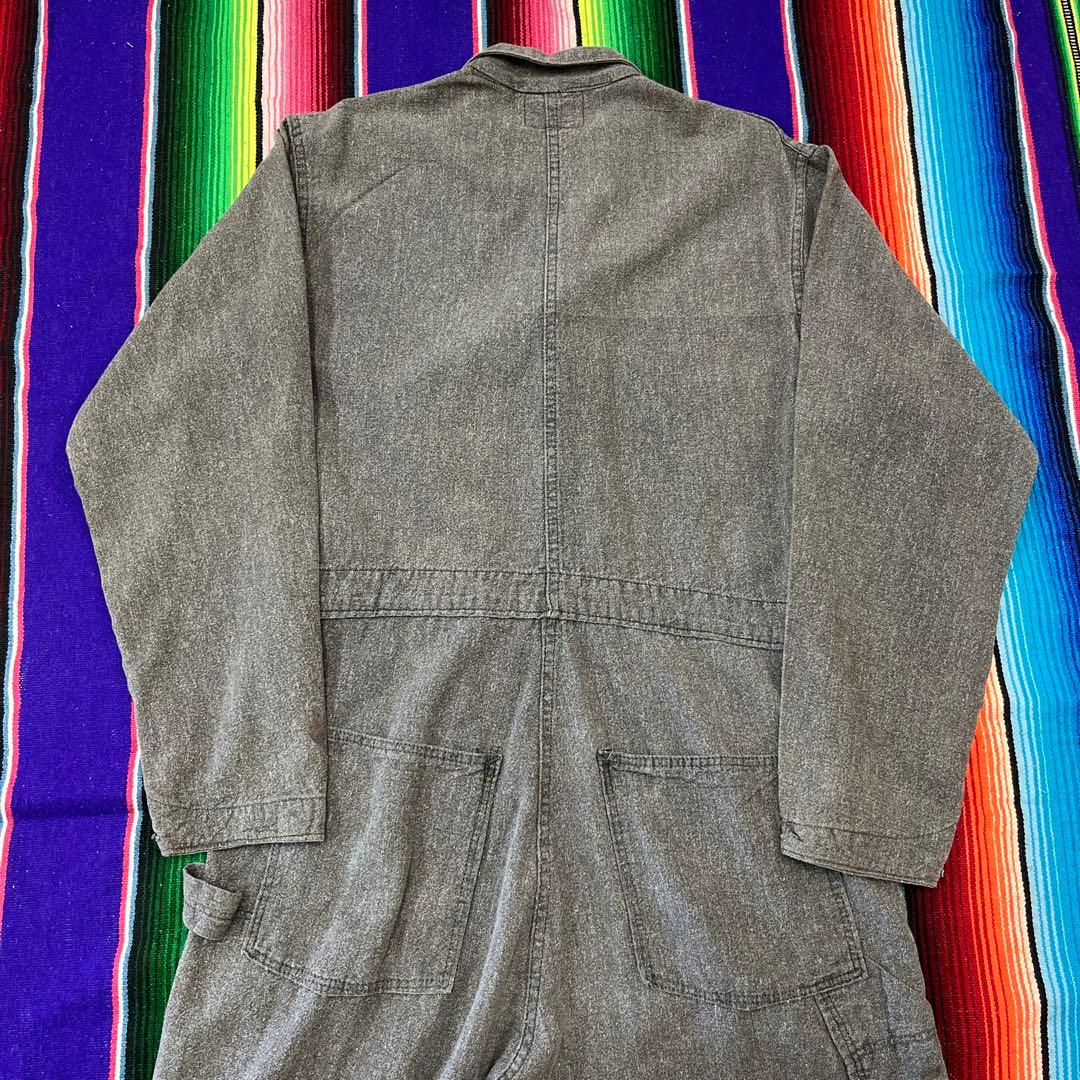 50s 60s ELK BRAND ブラックシャンブレー オールインワン