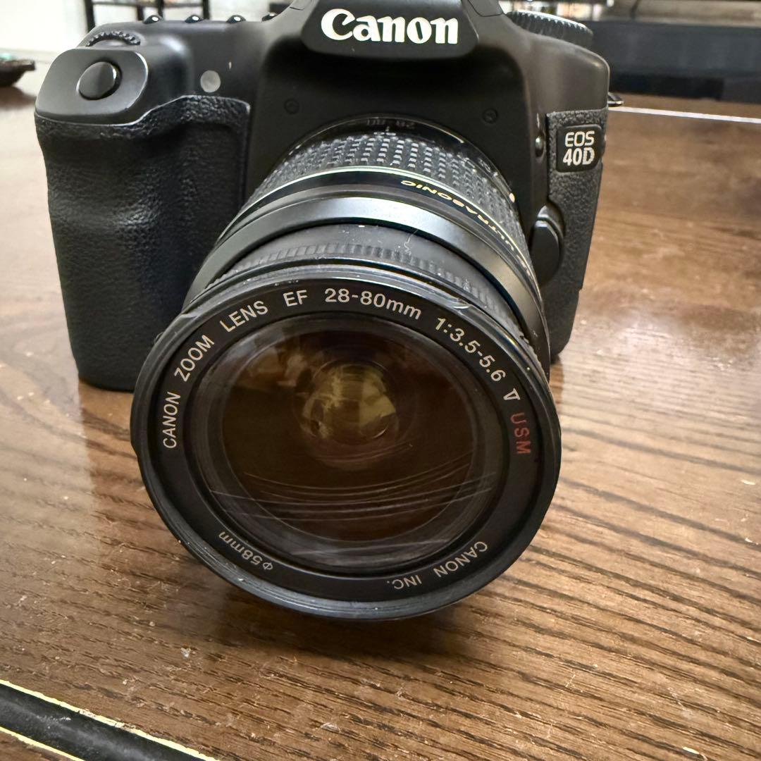 Canon EOS 40D & canon ズームレンズ ef 28〜80mm