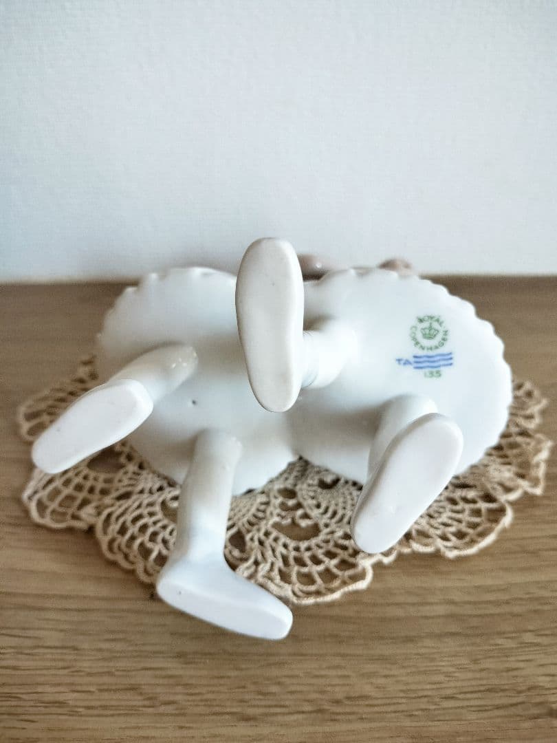 ロイヤル・コペンハーゲン　フィギュリン　バレリーナ バレエ　置物 陶器製 2人