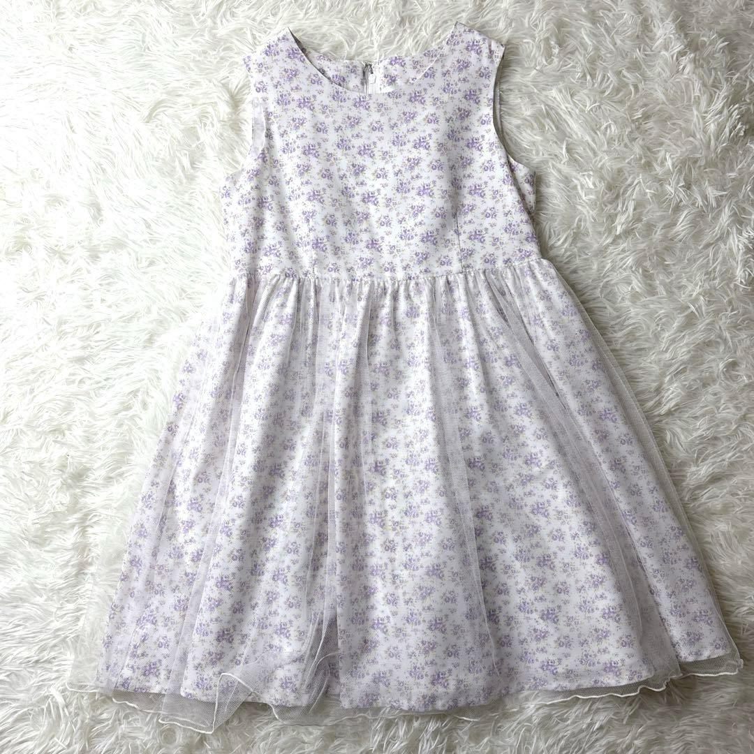 美品✨女の子 フォーマル 120 入学式 発表会 ワンピース 4点セット 清楚