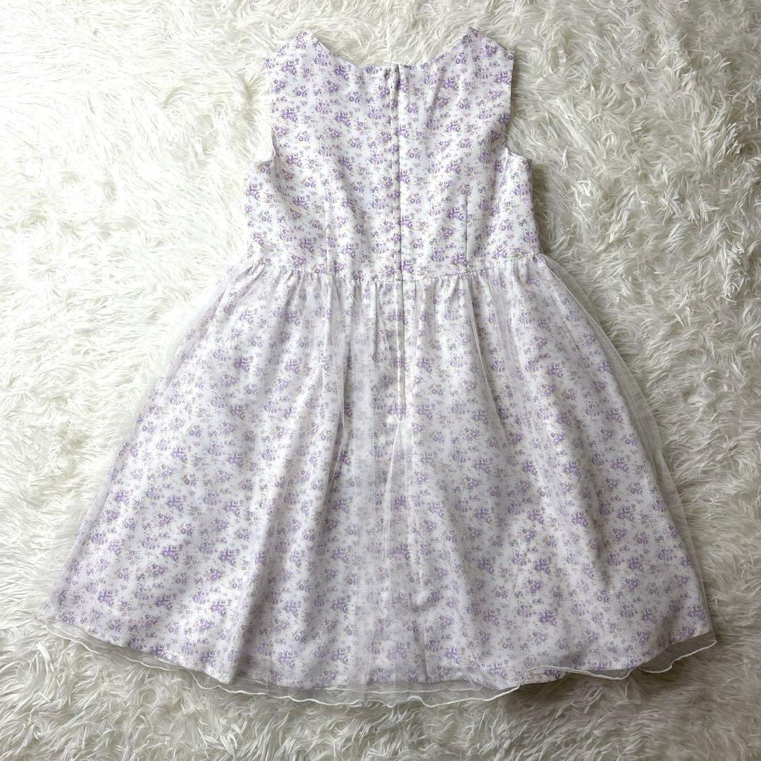 美品✨女の子 フォーマル 120 入学式 発表会 ワンピース 4点セット 清楚