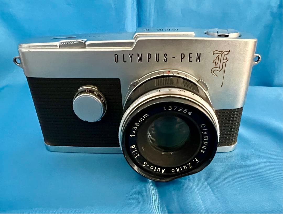 OLYMPUS PEN Fカメラ＆F.ZuikoAuto-S