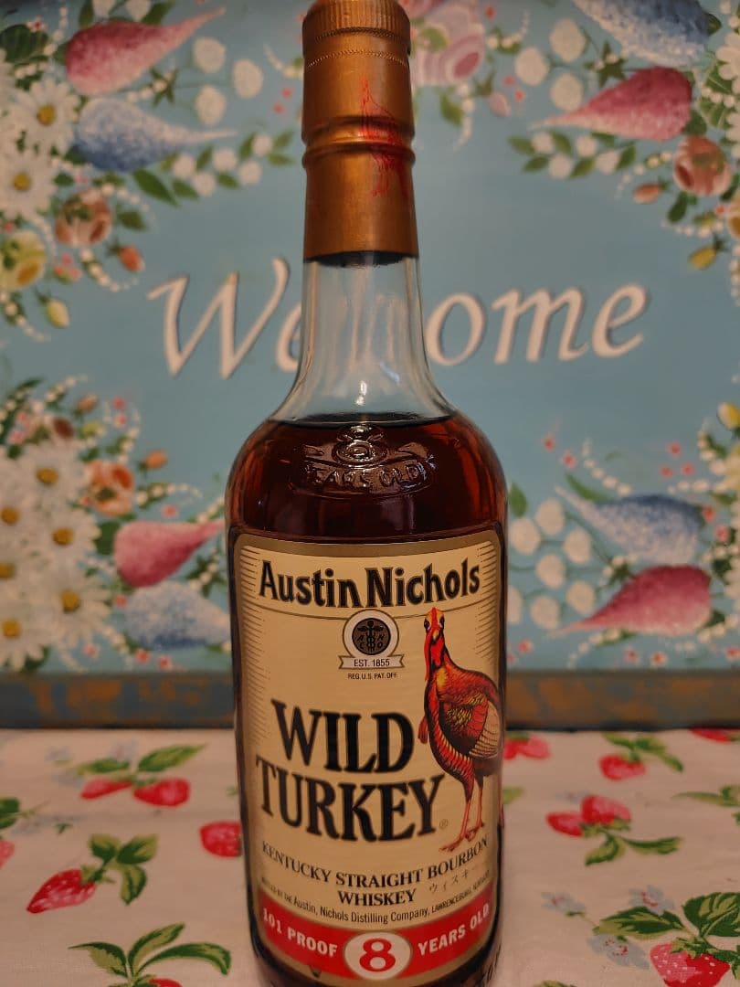 WILD TURKEY 8年　ワイルドターキー　８年　750ml 　旧ボトル