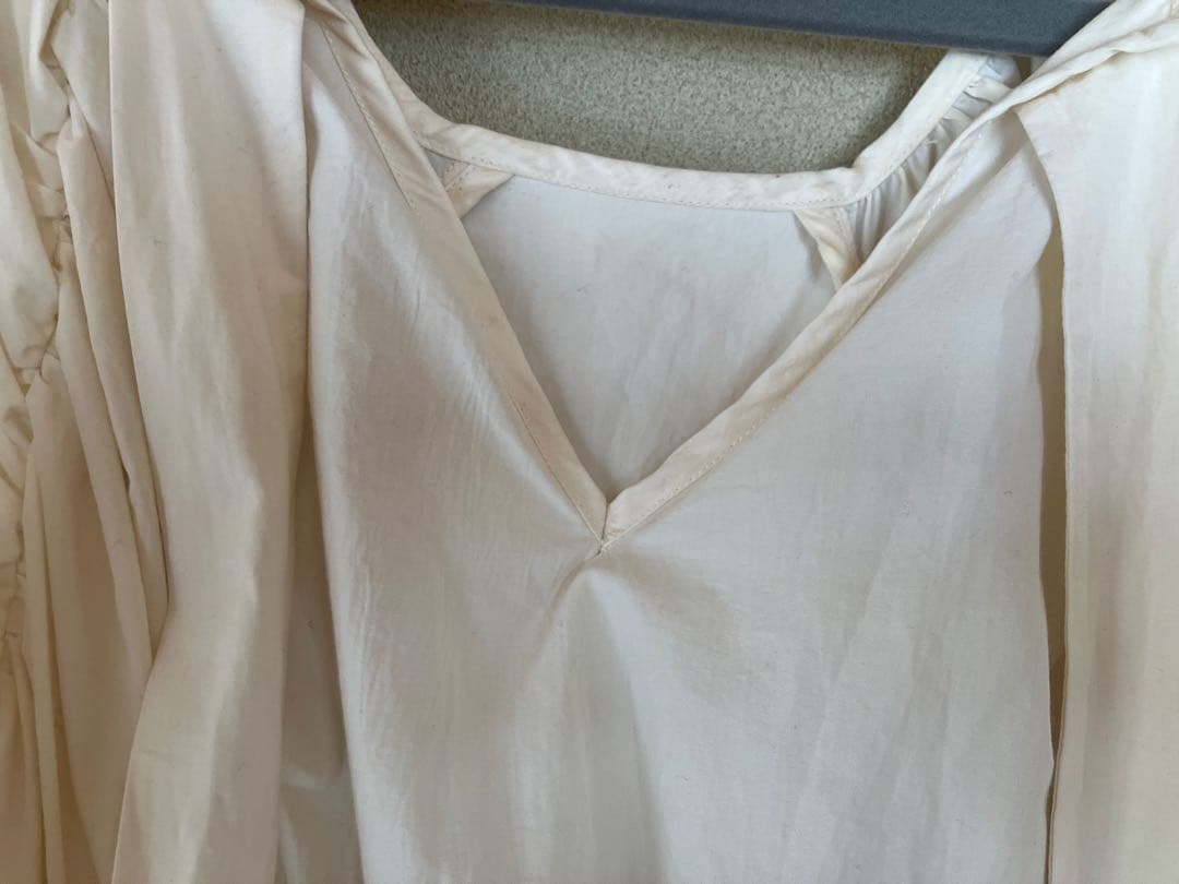 【美品】アナンダマイド　ラボラトリウム　ラーマドレス　アイボリーホワイト