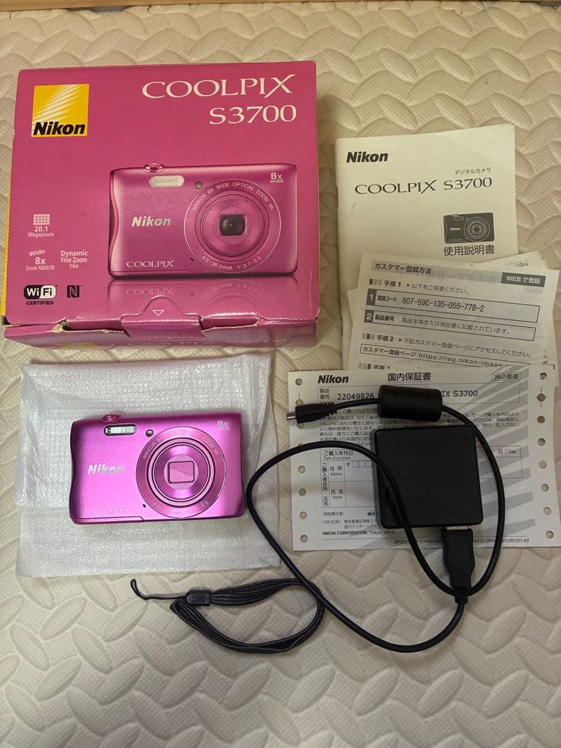 nikon&ニコン　coolpix s3700 デジタルカメラ