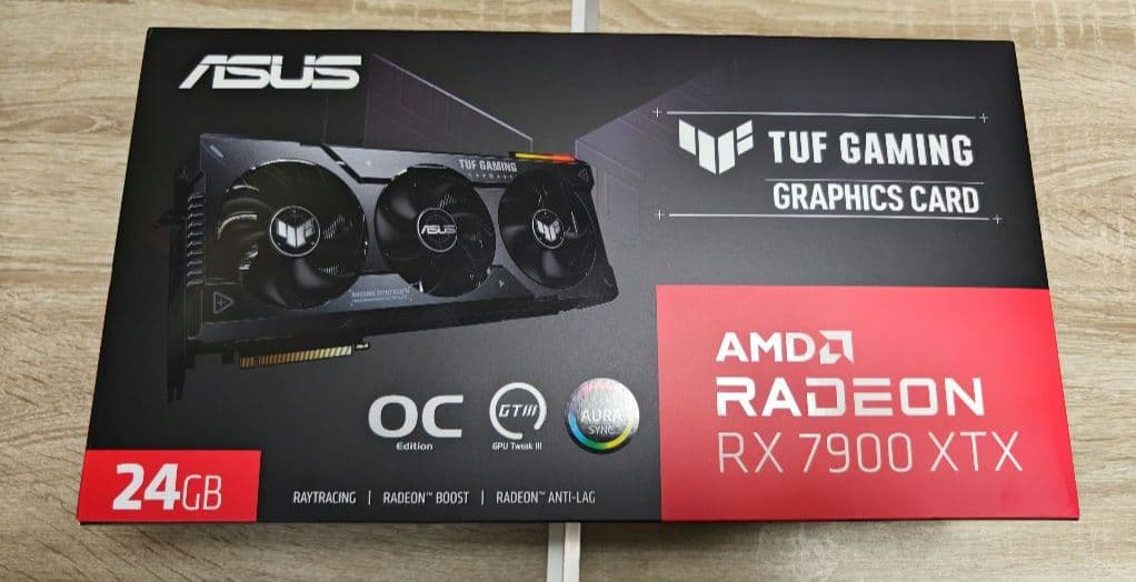 グラフィックボード・グラボ・ビデオカード Radeon RX7900XTX 24GB ASUS TUF GAMING