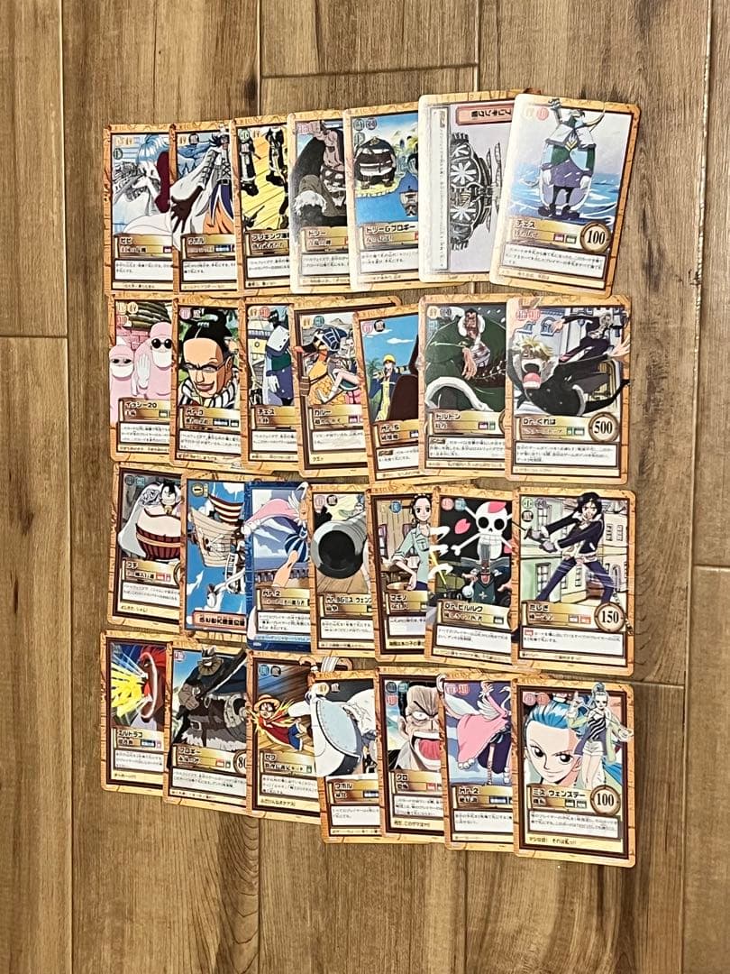 旧　ワンピースカード　136枚　カードダス　旧裏