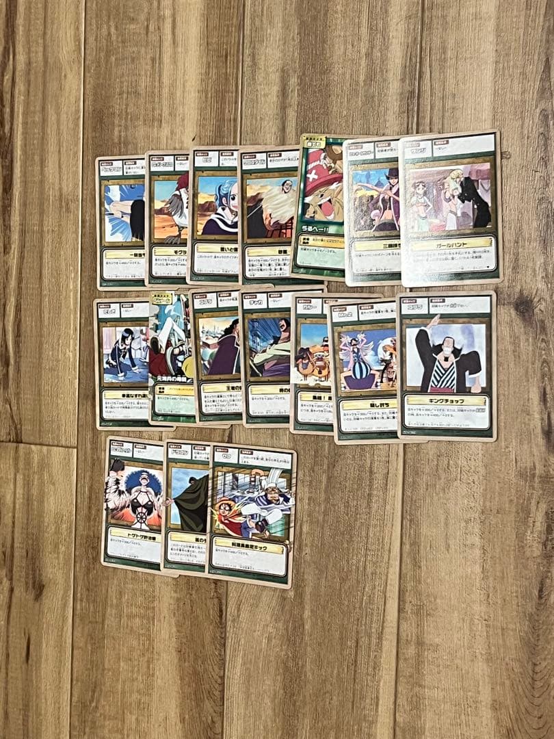 旧　ワンピースカード　136枚　カードダス　旧裏