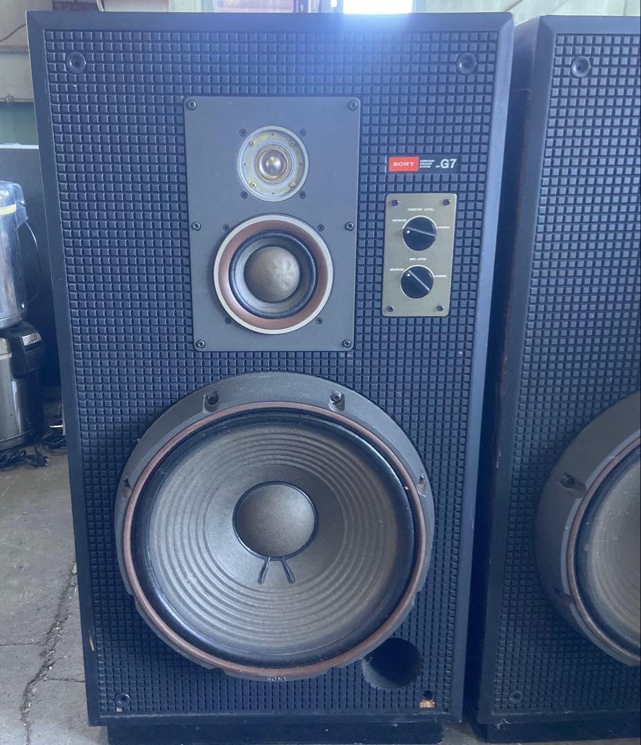 【ジャンク】SONY SS-G7 大型スピーカー　ペア　たのメル便発送