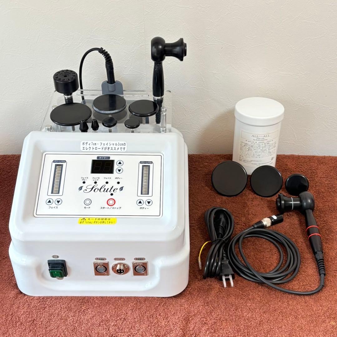 ソルテ トマトInc モノポーラ0.4MHzラジオ波 新品クリーム 予備パーツ付