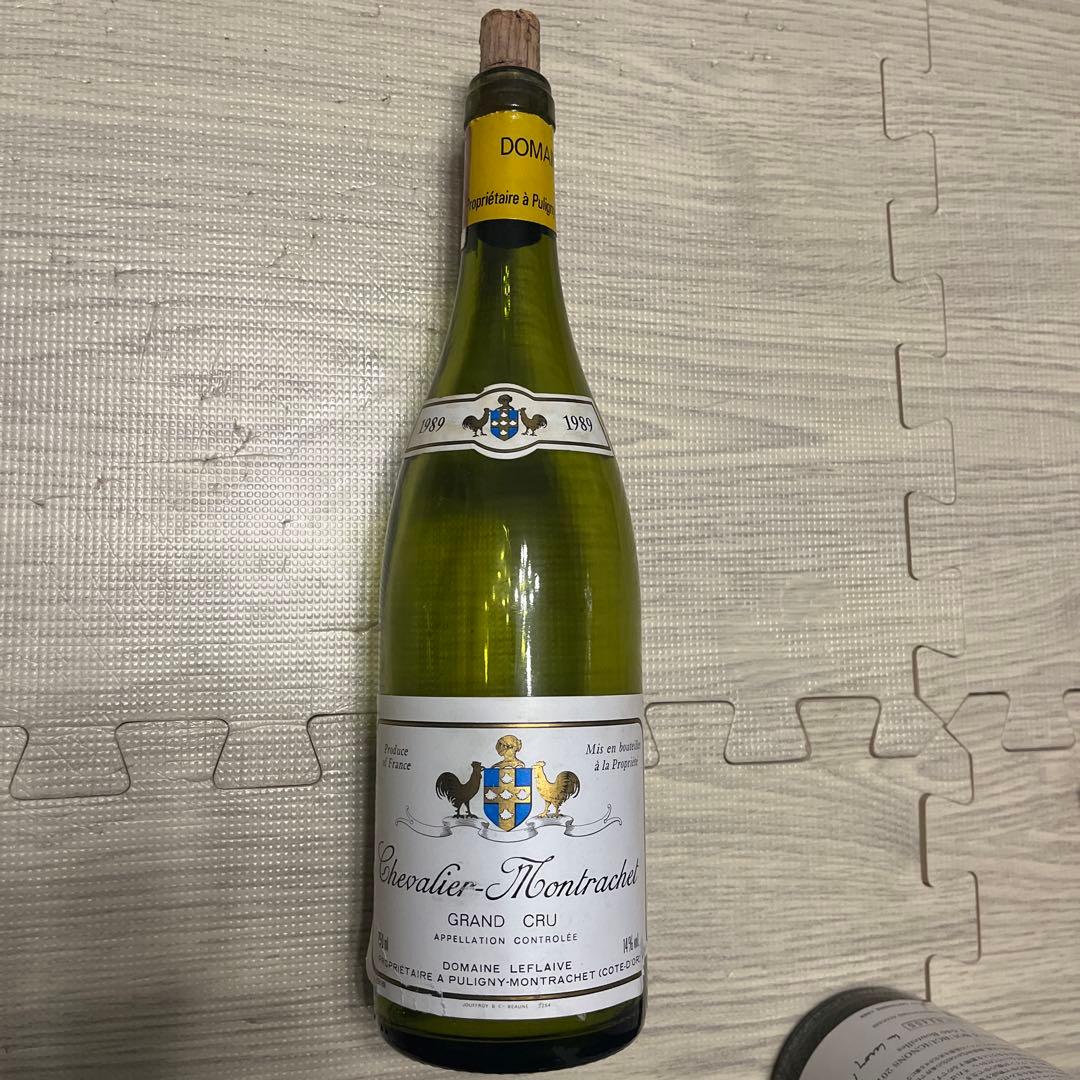 激レア！Chevalier-Montrachet1989 空瓶