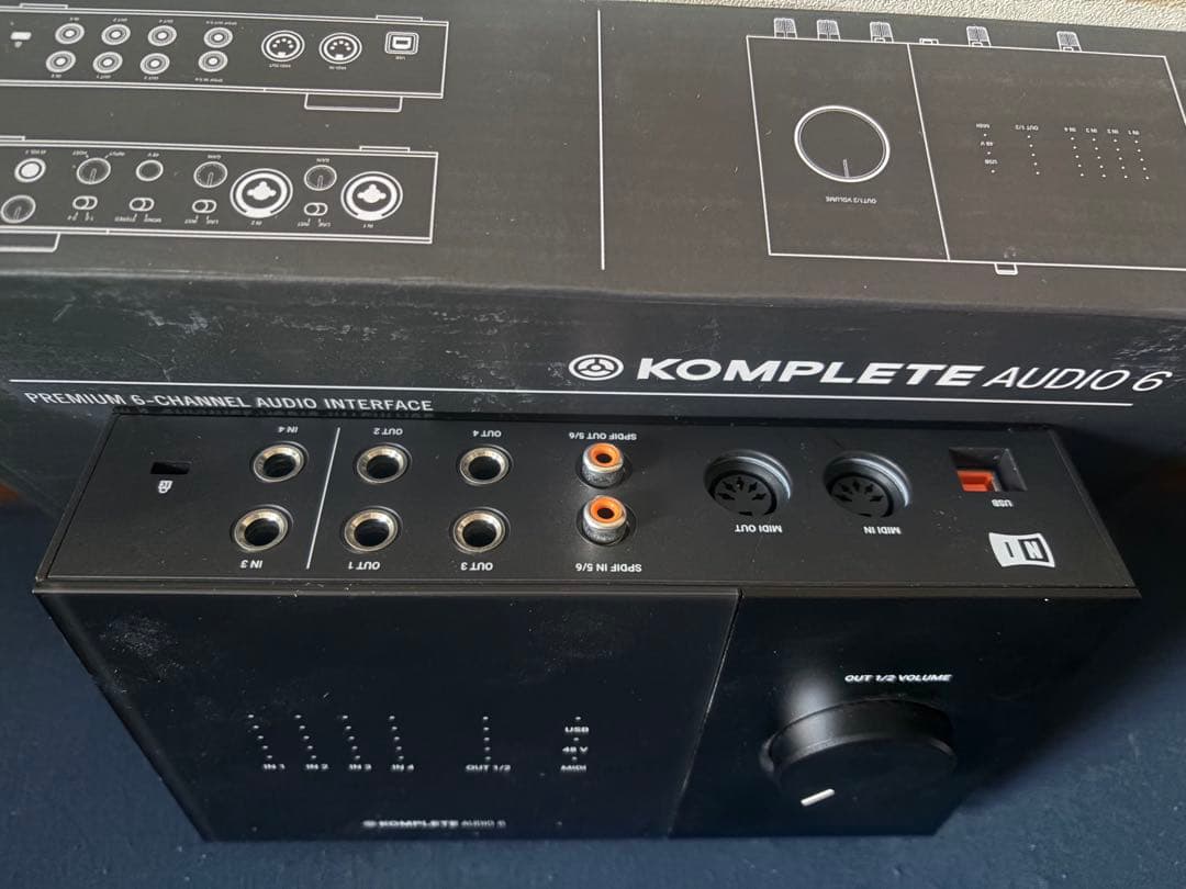 DTM・DAW KOMPLETE AUDIO6 MK2 NativeInstruments
