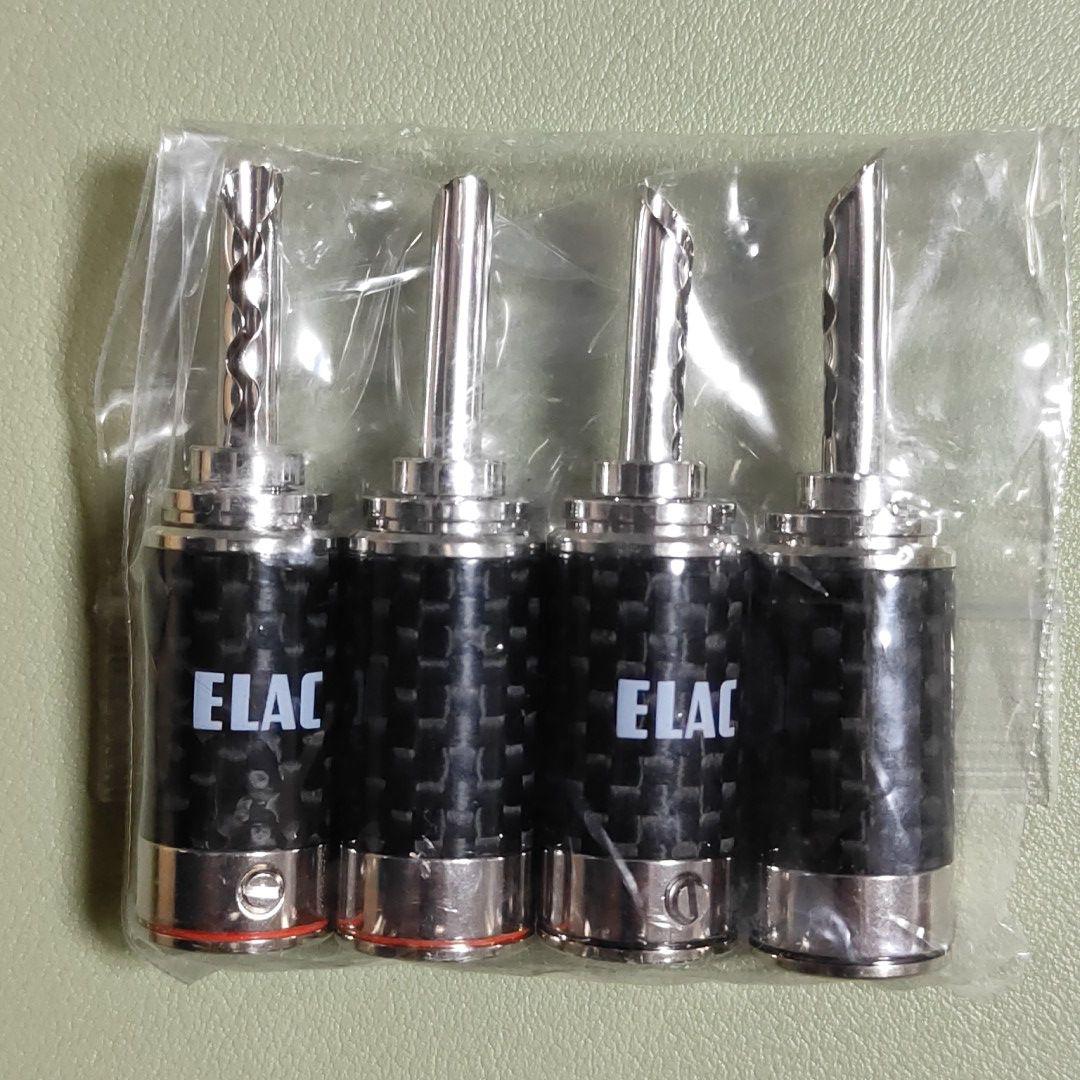 ELACオリジナル・バナナプラグ 4本セット