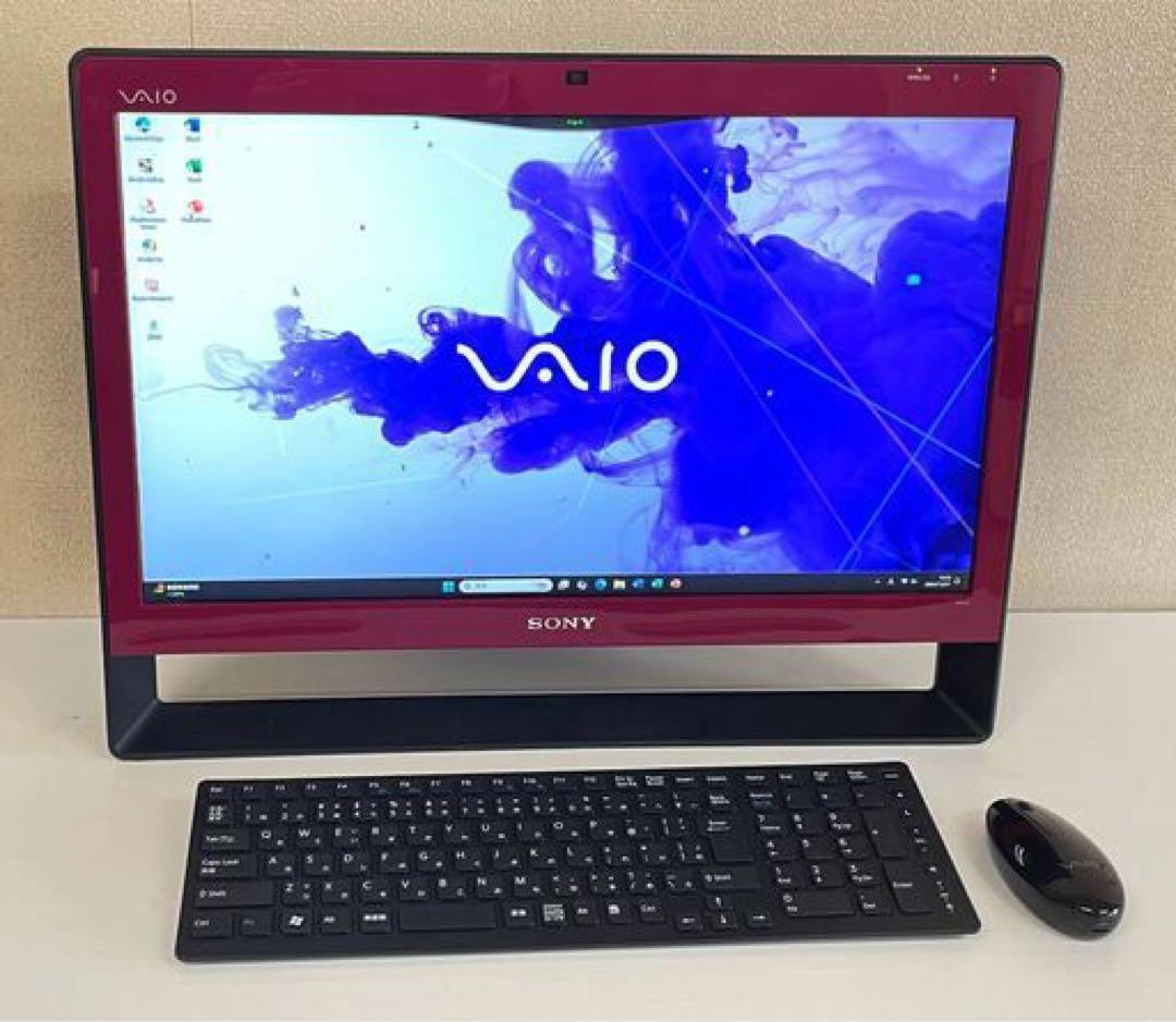 VAIO 省スペース 21.5 Core i7 8GB 1TB　Blu-ray