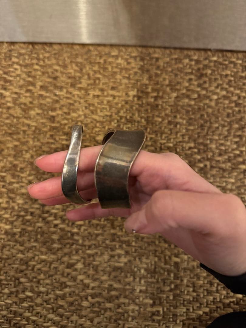 vintage silver bangle セット