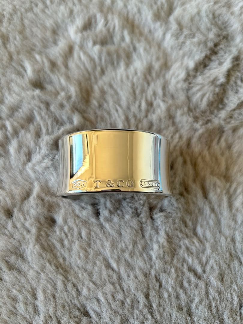 Tiffany & Co ティファニー　シルバー925 ワイドバングル　1837
