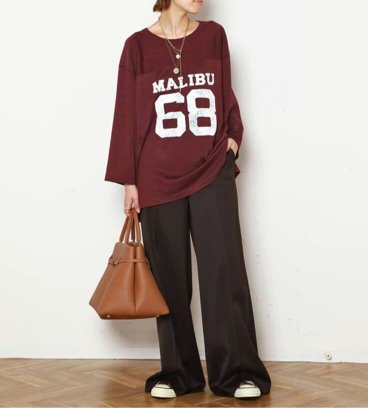 【athletic wear MASON】別注レーヨンフットボールTシャツ