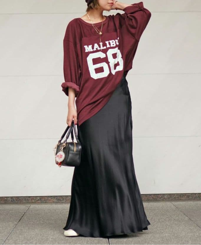 【athletic wear MASON】別注レーヨンフットボールTシャツ