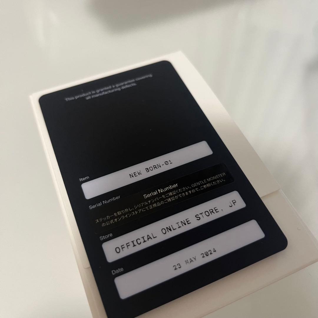 小物 GENTLE MONSTER New Born01