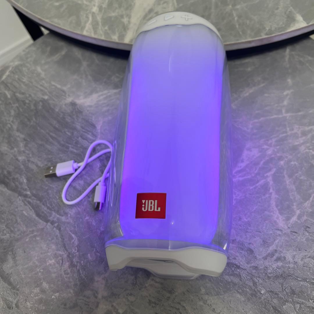 JBL PULSE 4 Bluetoothスピーカー ホワイト