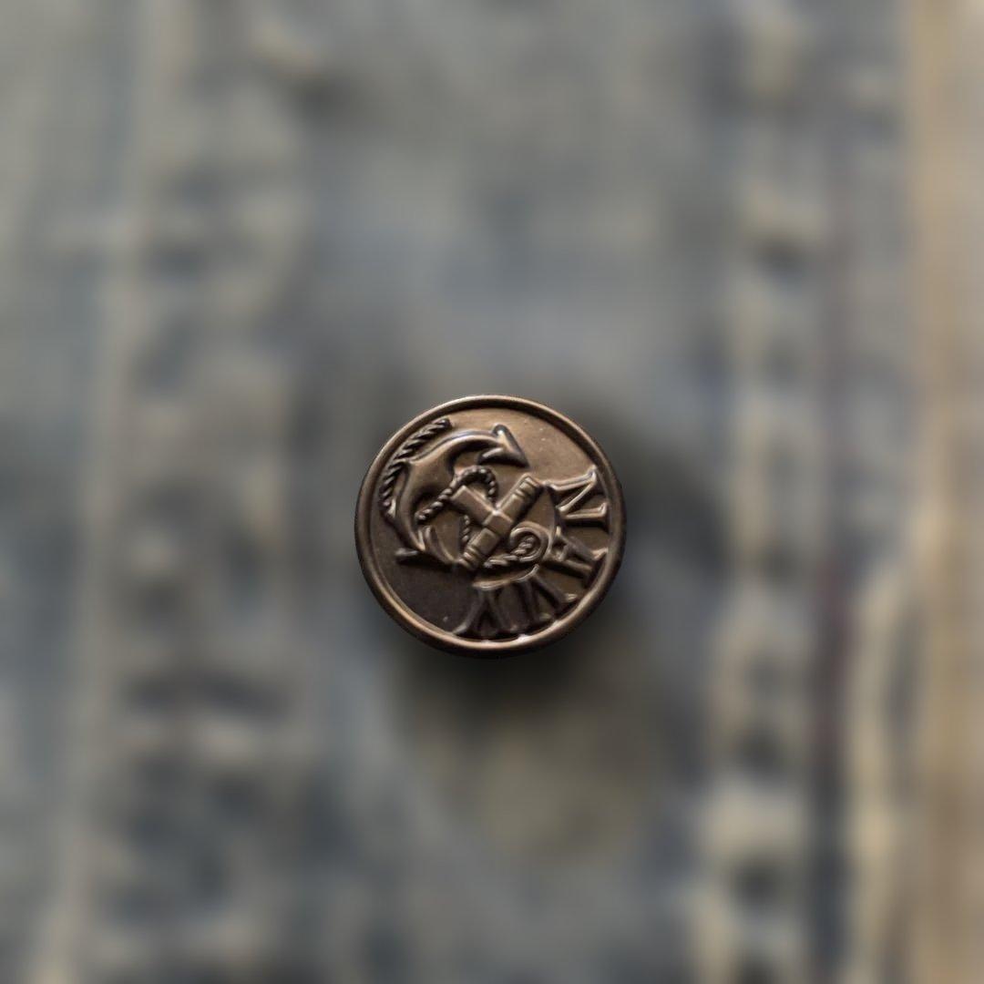 40s us navy ショールカラー ヘチマ襟カバーオール ステンシル　usn